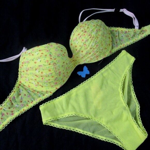 Victoria's Secret Paded Demi Bra Set 396 - Picture 1 of 3